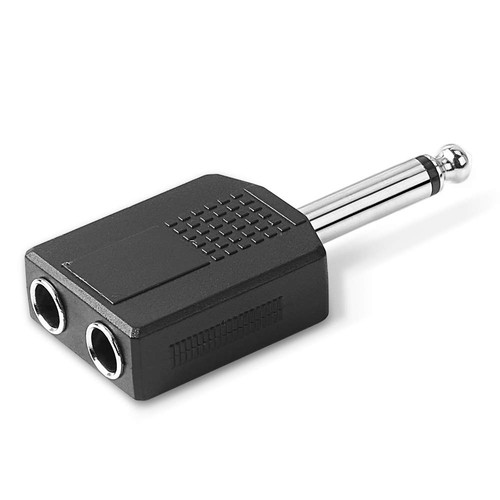 35mm stereo plug male - 6.35mm,